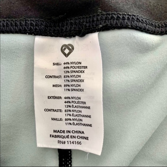 Activewear Colosseum MCMXCII Emily legging cuff detail S dance Gym ribbon - Picture 4 of 16